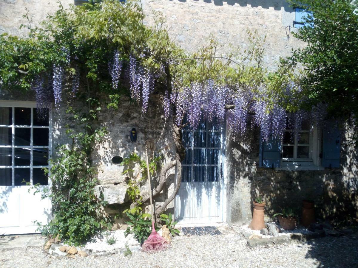 Chat Noir Gite Et Chambre D'Hotes Genouille  Exteriér fotografie